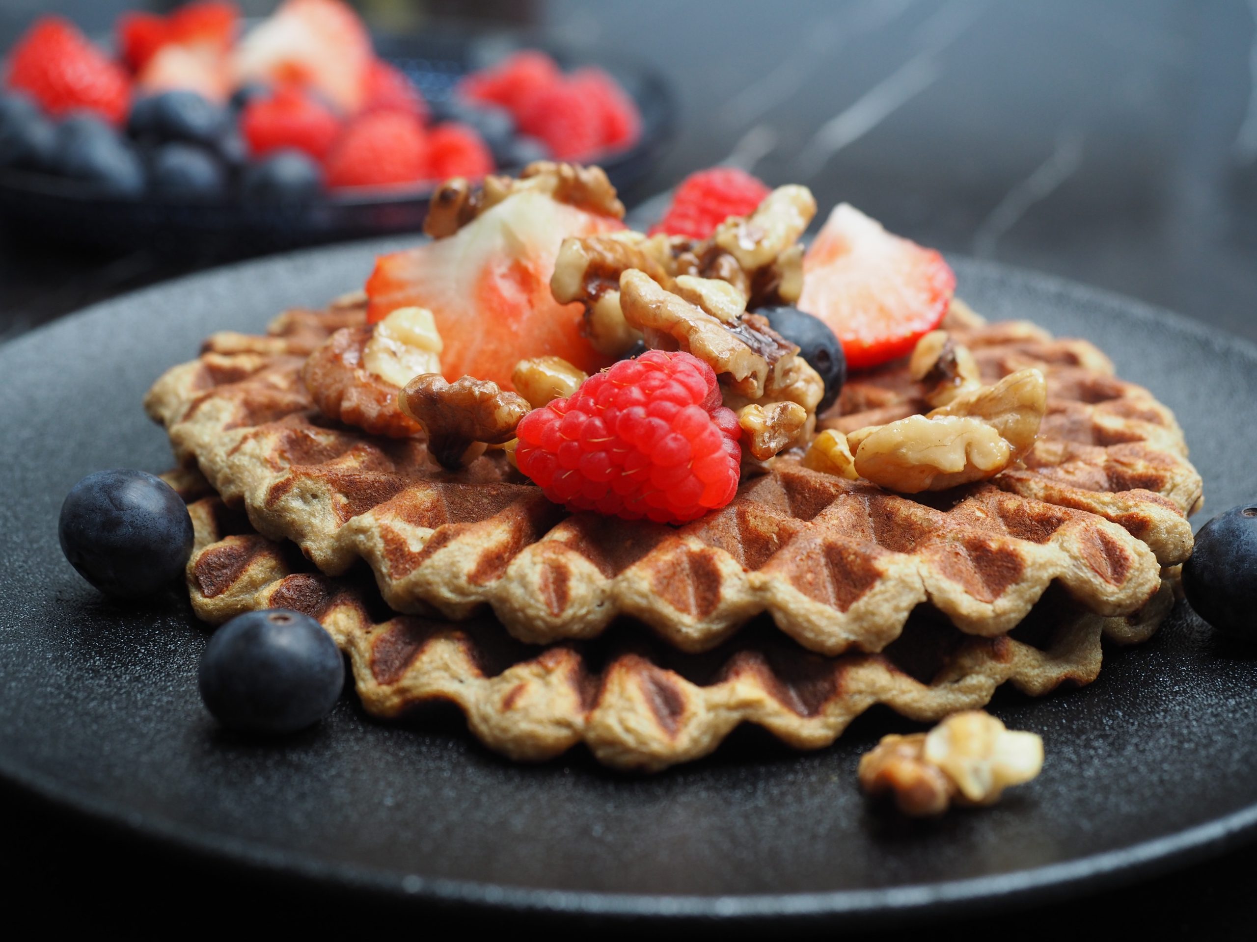 Protein waffles