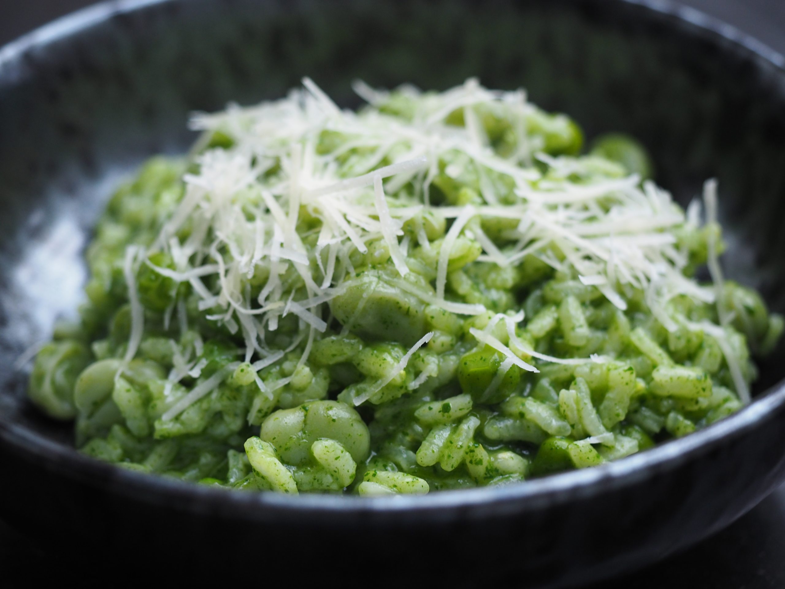 Green risotto (budget-friendly)