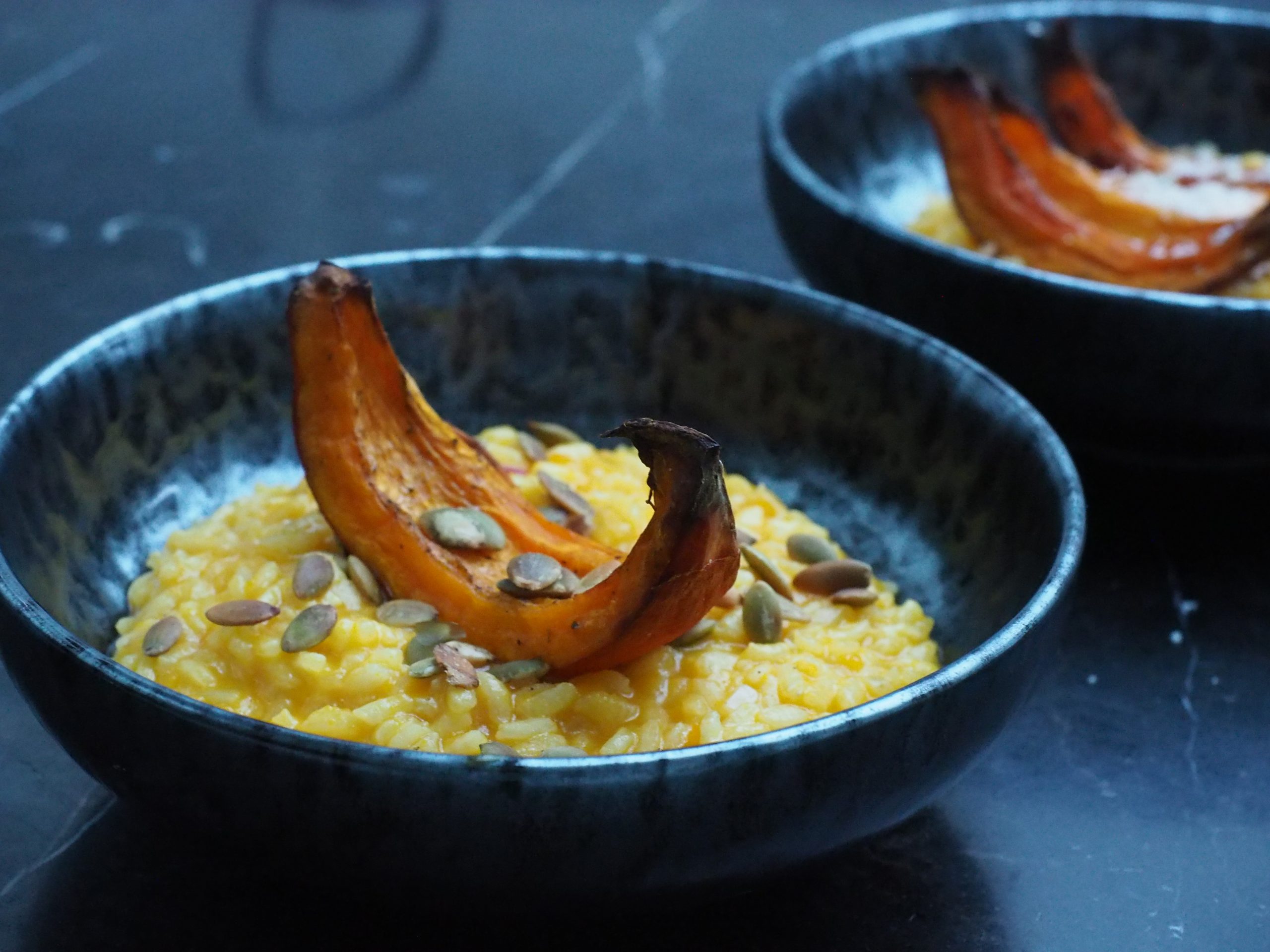 Pumpkin risotto