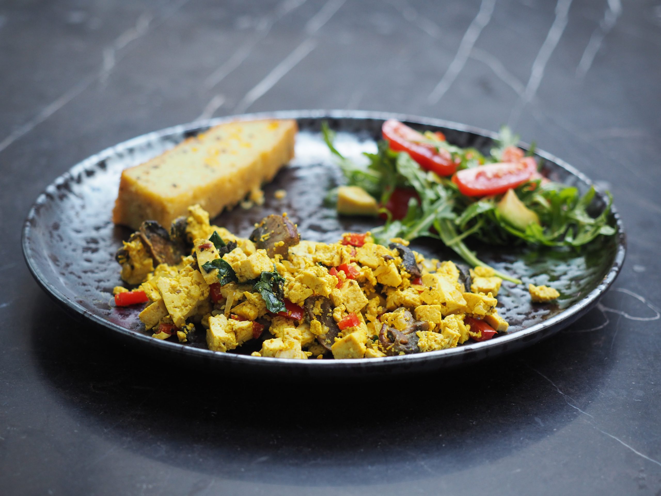 Scrambled tofu